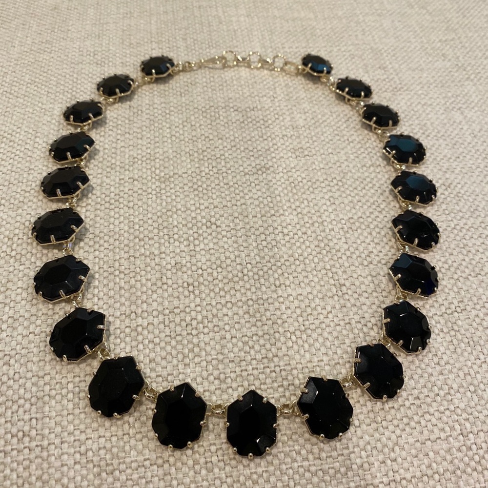 Kendra Scott Black “Sam” Necklace